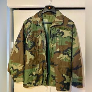 United States Army M65 field jacket. Authentic great field jacket.